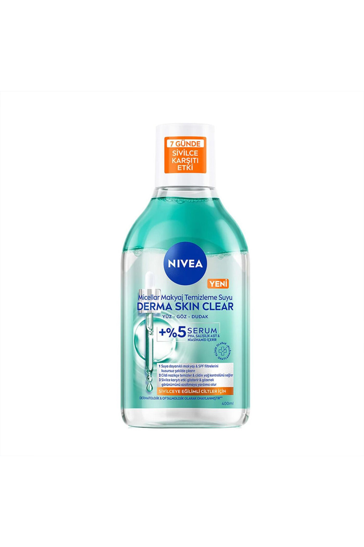 Nivea Derma Skin Makyaj Temizleme Suyu 400 ml