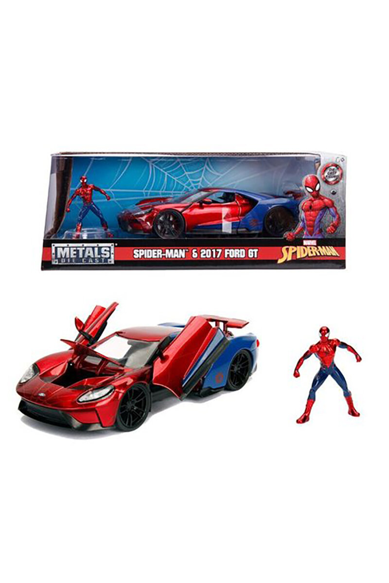 Oyuncak Marvel Spiderman 2017 Ford GT 1:24 Jada