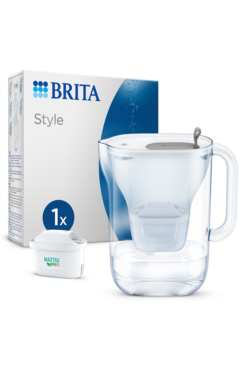 Brita Style XL Filtreli Sürahi PRO - Gri, 3,6 lt