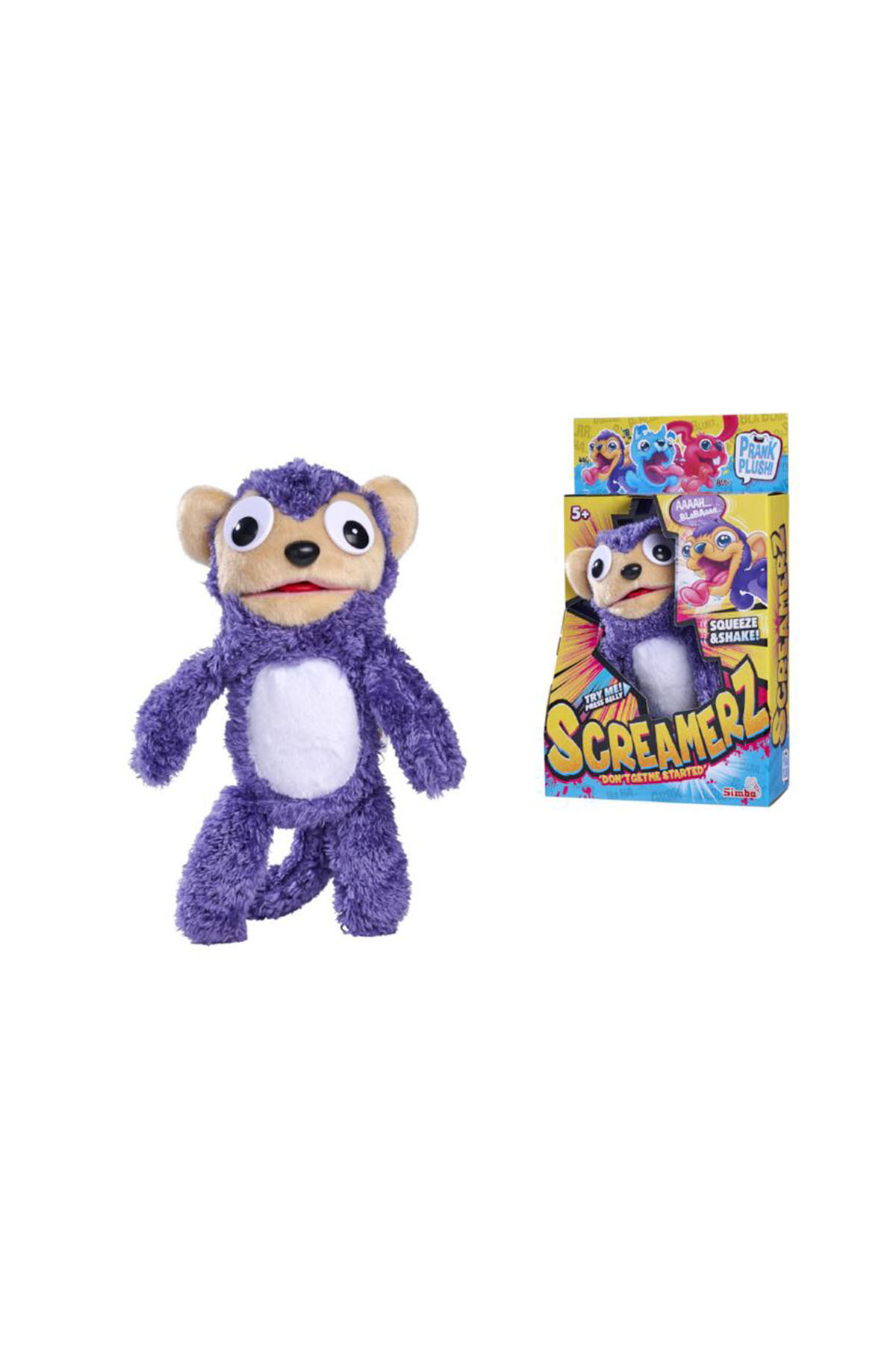 ScreamerZ Sesli Peluş Çılgın Maymun