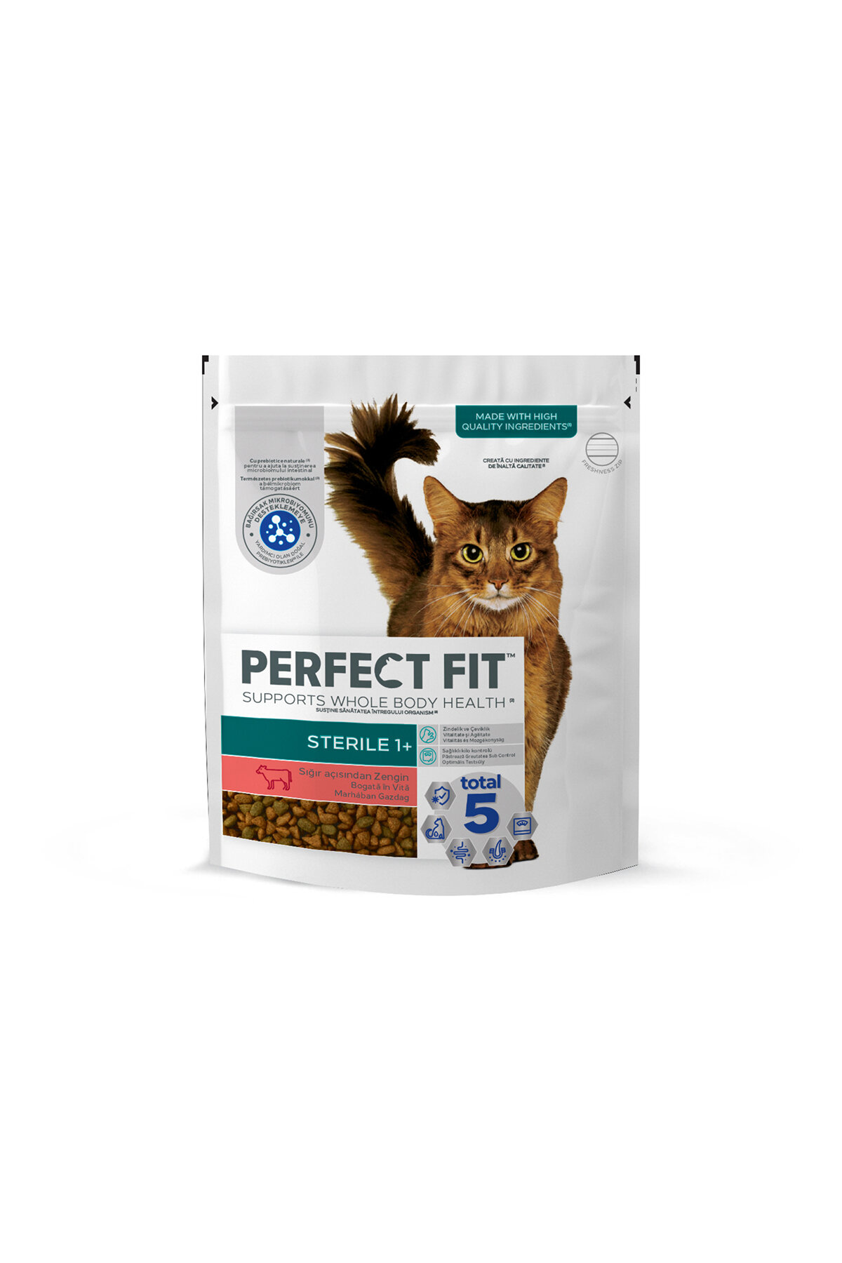 Perfect Fit Kısır Yetişkin Sığırlı Kuru Mama 750 G
