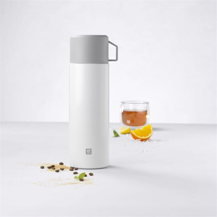 Zwilling Bardaklı Termos 1L Beyaz