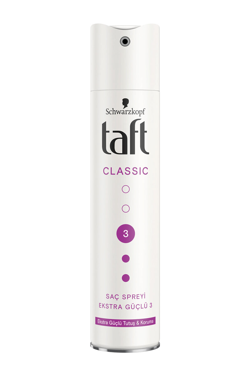 Taft Saç Spreyi 250 Ml No 3 Classic Extra Güçlü