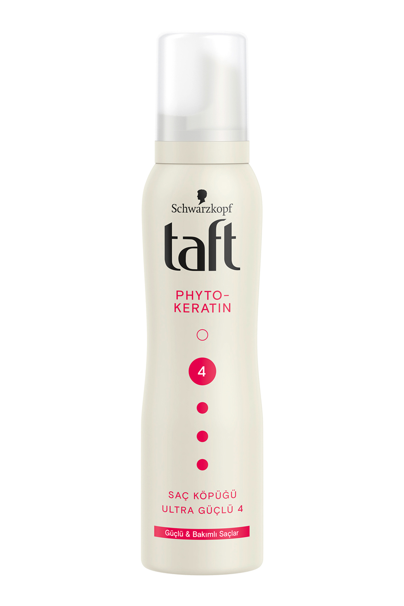 Taft Saç Köpüğü 150 Ml No 4 Keratin
