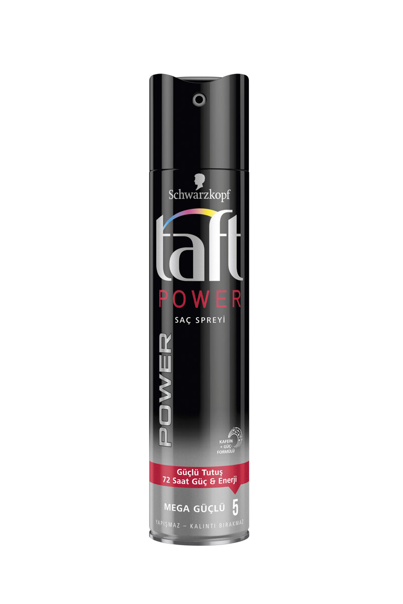 Taft Saç Spreyi No 5 Power Kafainli Mega Güçlü 250 ml