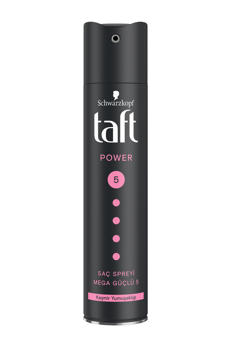 Taft Saç Spreyi No 5 Power Kaşmir Dokunuşu 250 ml