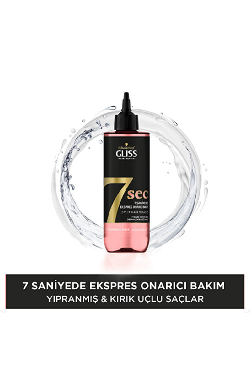 Gliss Split Hair Miracle 7 Saniye Onarıcı Bakım Sıvı Saç Kremi 200 ml