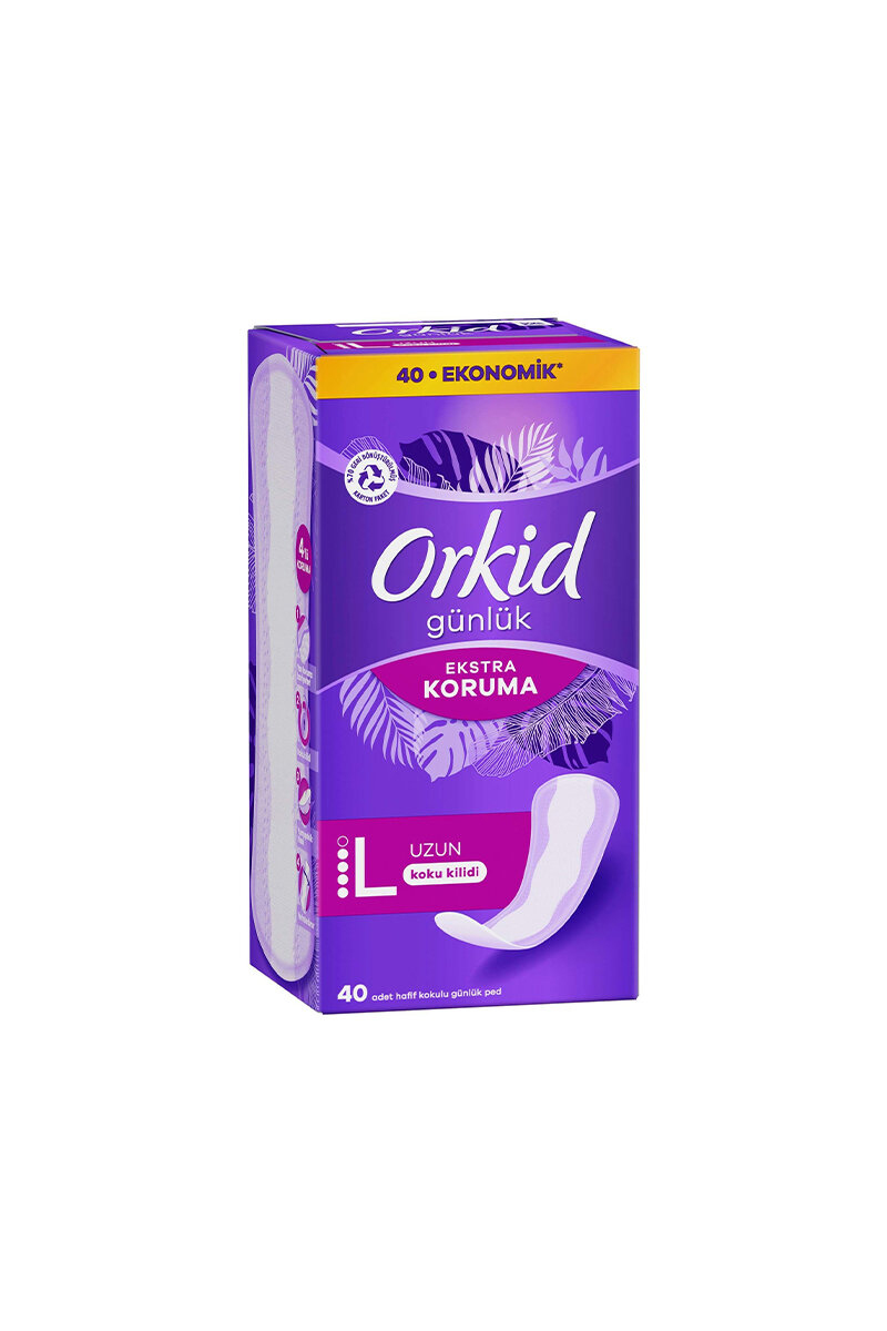 Orkid Günlük Ped Eko Uzun 40 Adet
