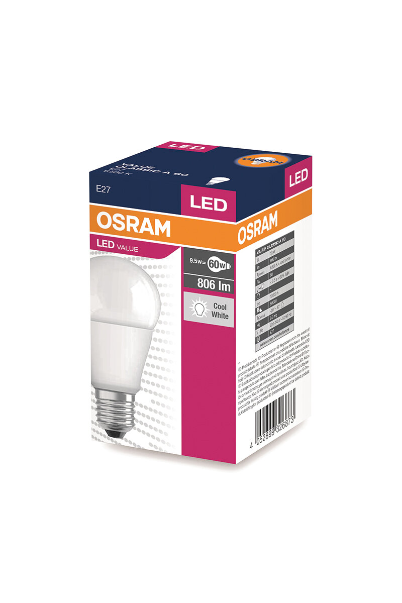 Osram Ampul Led 8.5W E27 Beyaz
