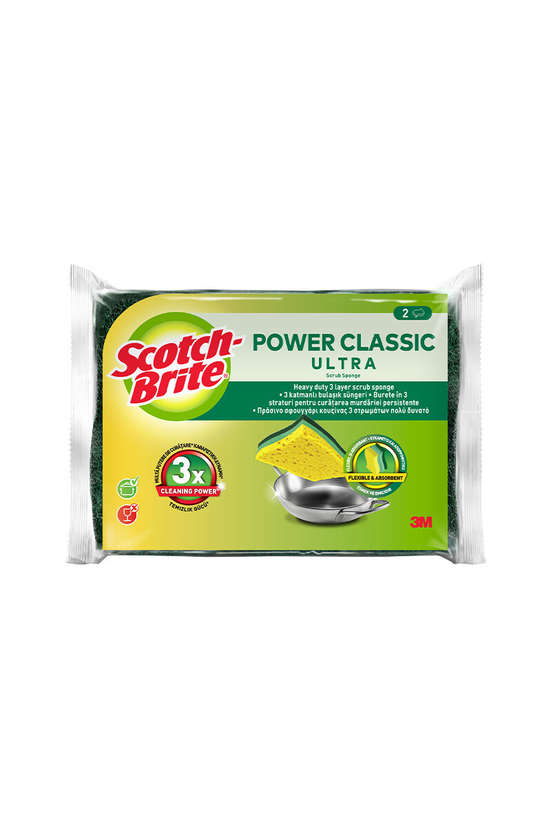Scotch Brite Klasik Ultra Sünger 2'li