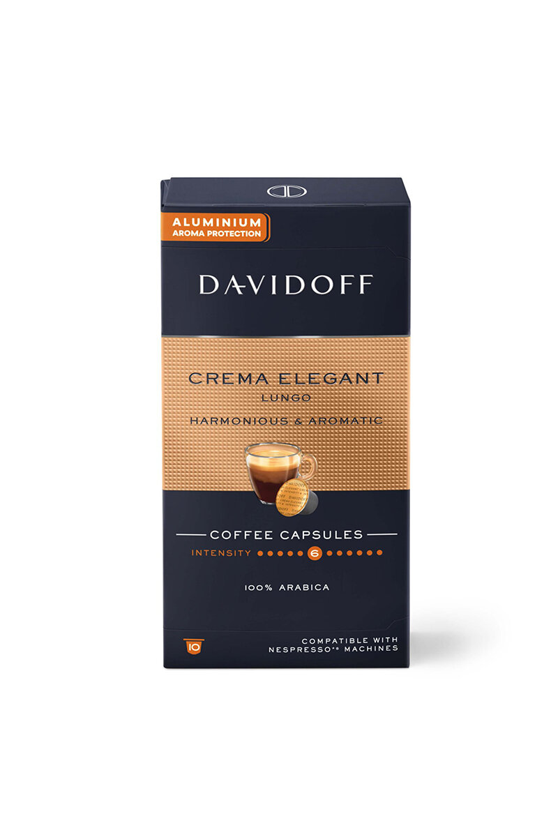 Davidoff Crema Elegant Lungo 10'lu Kapsül Kahve