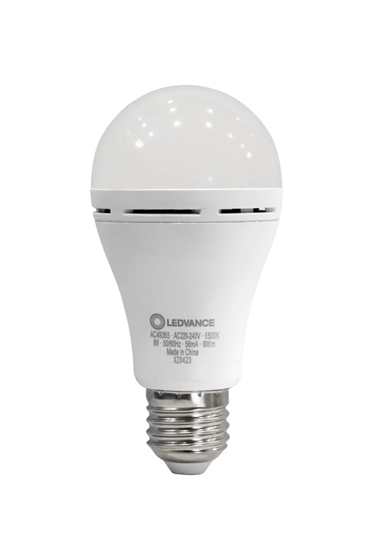 Ledvance Osram Şarjli Ampul E27 8w/865lm 6500kW 827 E27