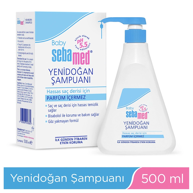 Sebamed Yeni Doğan Şampuan 500ML