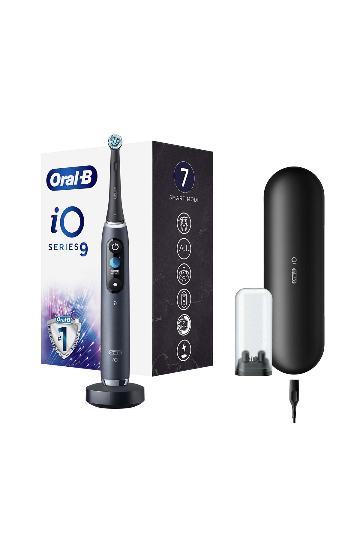 Oral B IO9 Şarjlı Diş Fırçası Siyah