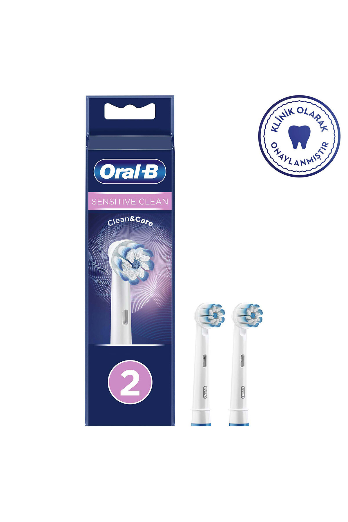 Oral B Sensitive Şarjlı Diş Fırçası Yedek Başlığı 2'li