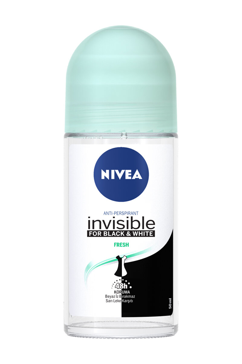 Nivea Roll-On Invisible Black&White Fresh 50 ml
