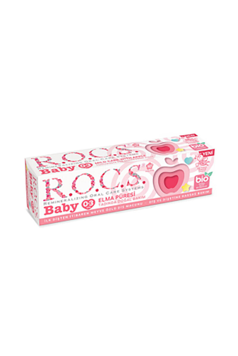 Rocs Baby 0-3 Yaş Elma Püreli Diş Macunu 35ml