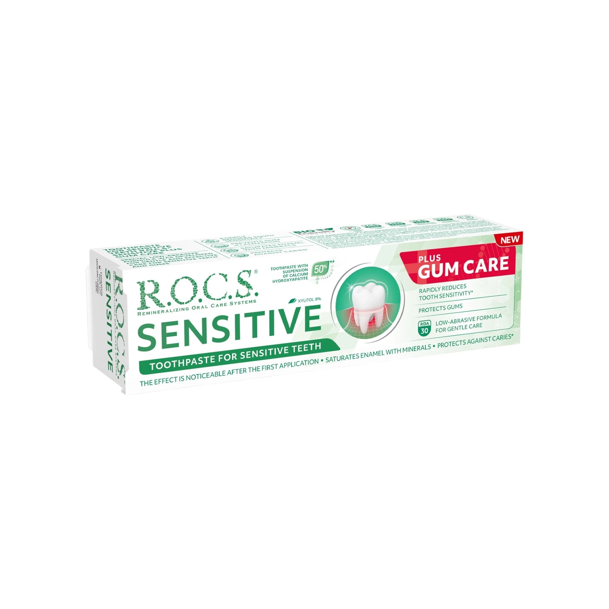 Rocs Sensıtıve + Diş Eti Bakımı Macunu 94G 75ML