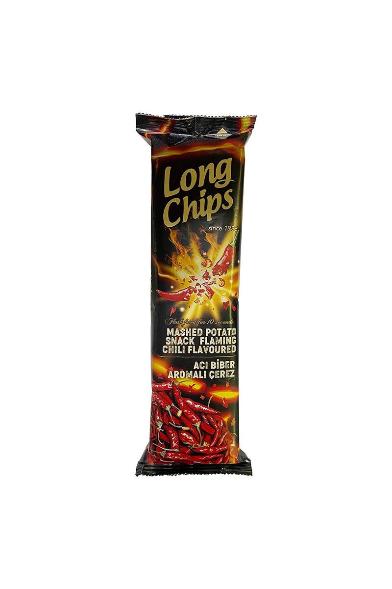 Long Chips Acı Biber Cips 75 g