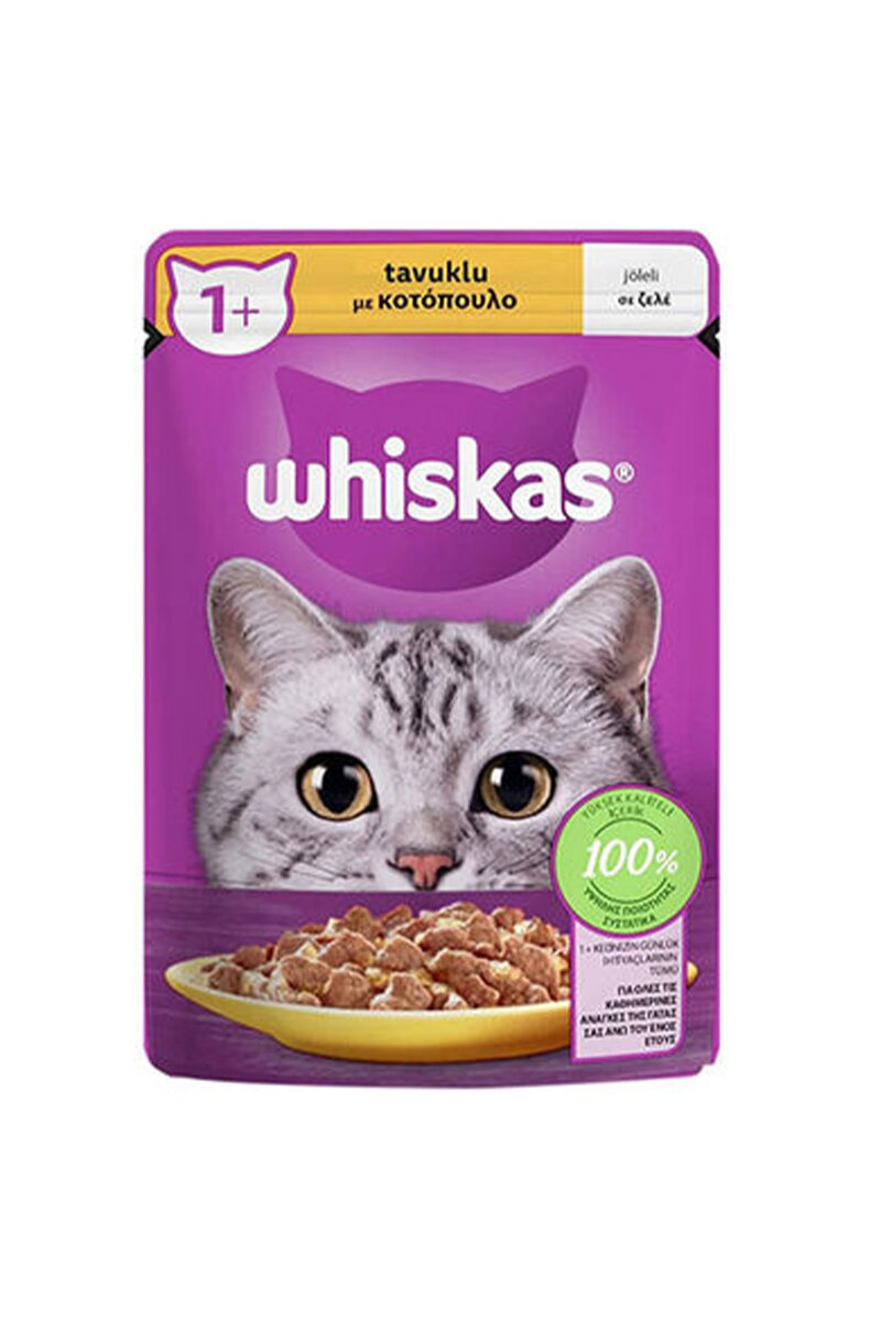 Whiskas Pouch Tavuklu Kedi Maması 85 g