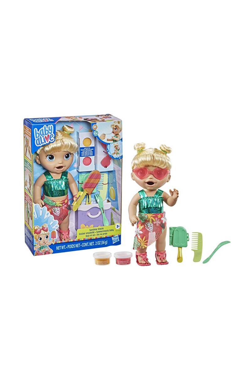 Baby Alive Bebeğimle Yaz Eğlencesi Sarışın