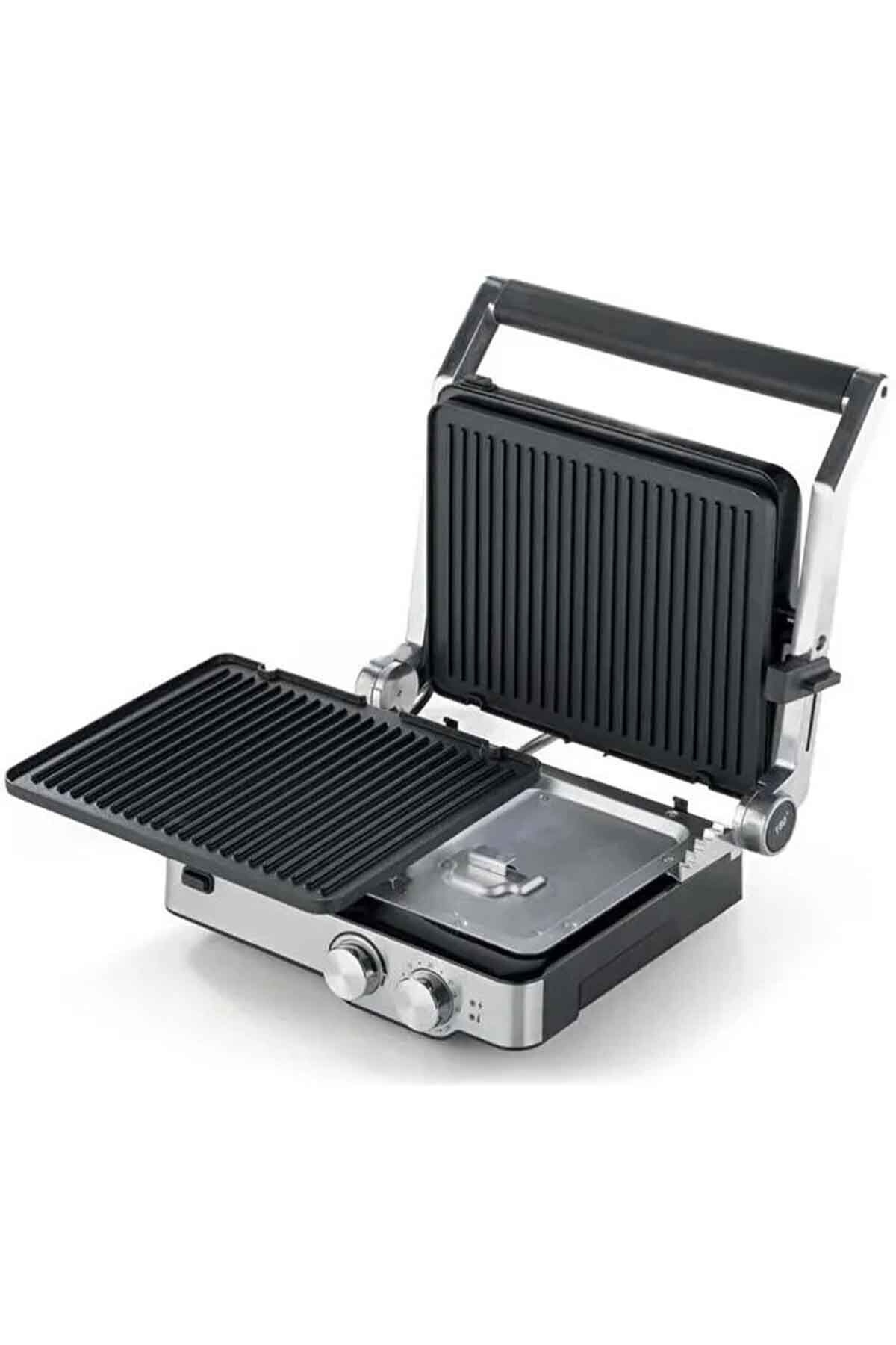 Kenwood Çıkarılabilir Plakalı Izgara ve Tost Makinesi Metal HGM80.000SS