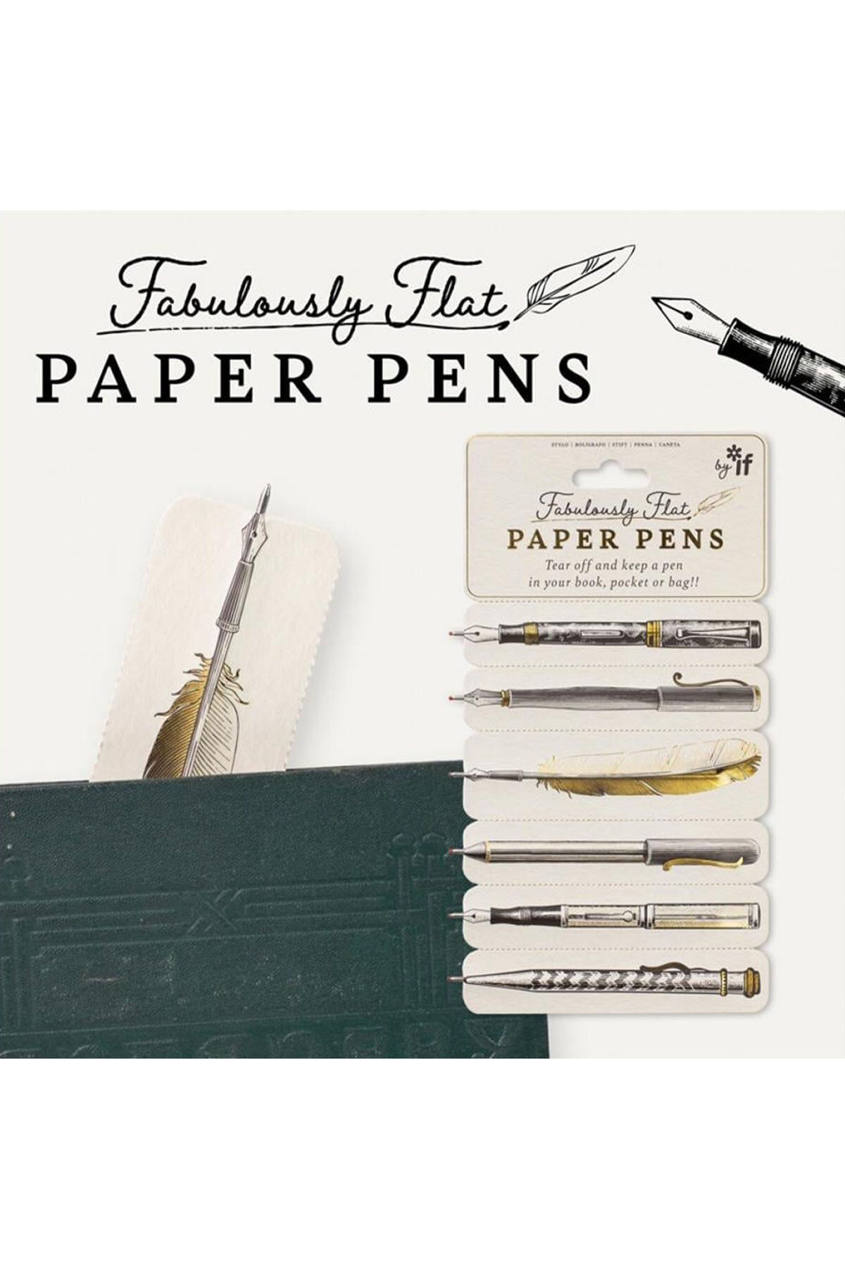 Kikkerland Yassı Kalem Ayraç