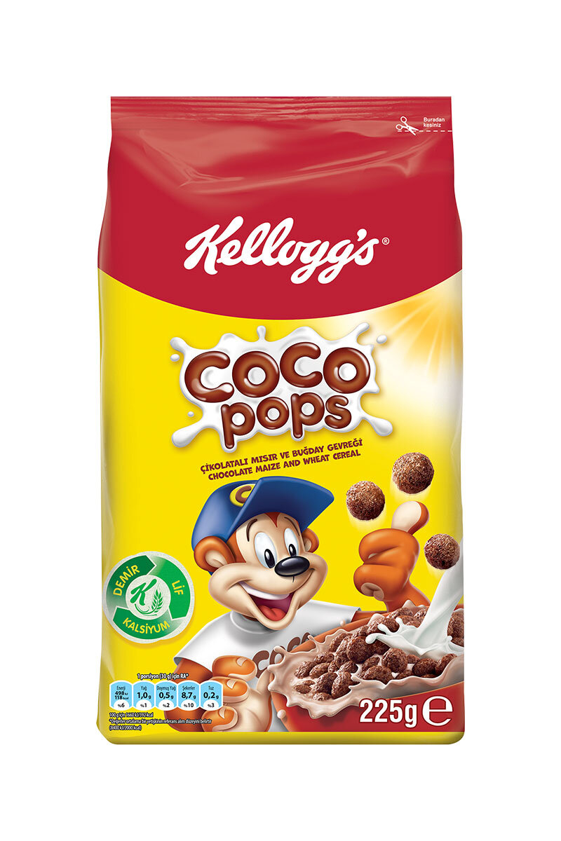 Ülker Kellogs Cocopops 225 G Poşet