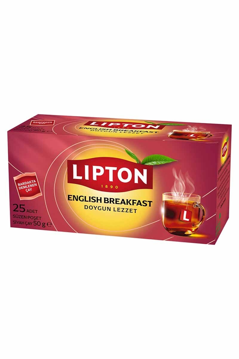 Lipton English Breakfast 12'li Bardak Poşet Çay