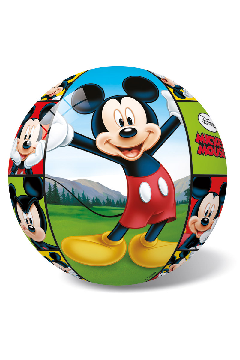 Disney Lisanslı Mickey Mouse Plastik Top 23 Cm