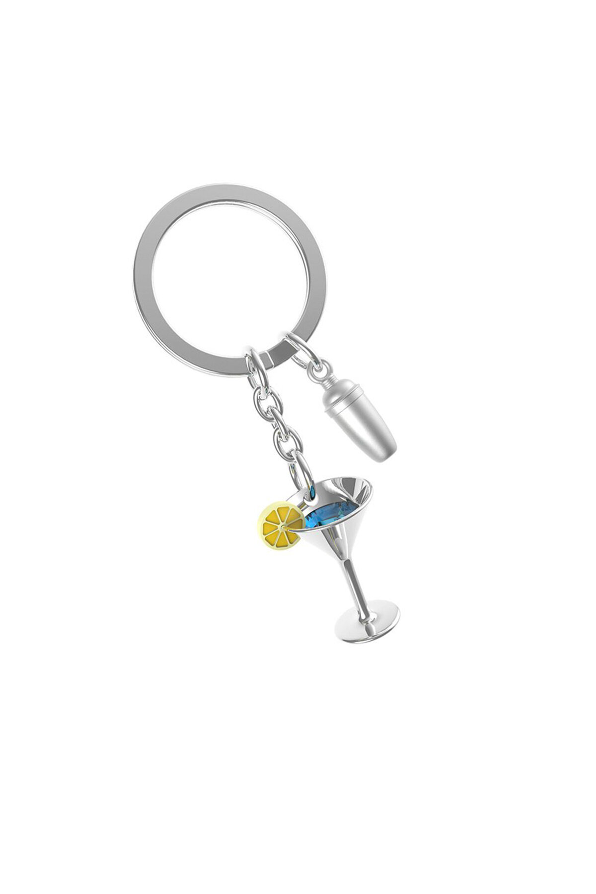Metalmorphose Kokteyl Anahtarlık Gümüş MTM327-01