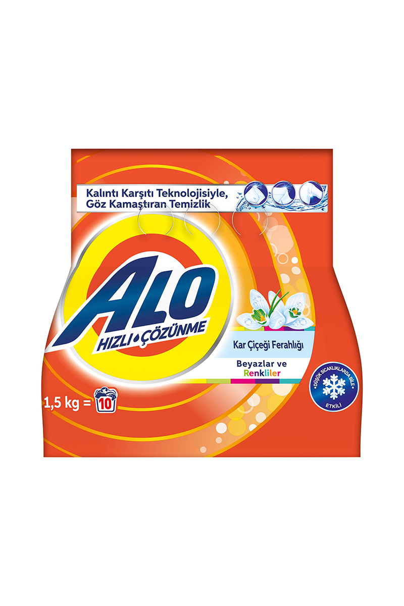 Alo Çamaşır Deterjanı 1.5 kg Renkli Beyaz