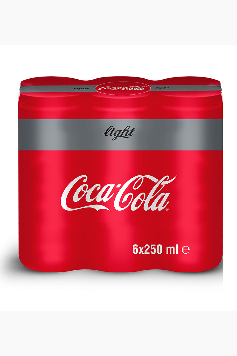 Coca Cola Light 6X250 ml Kutu