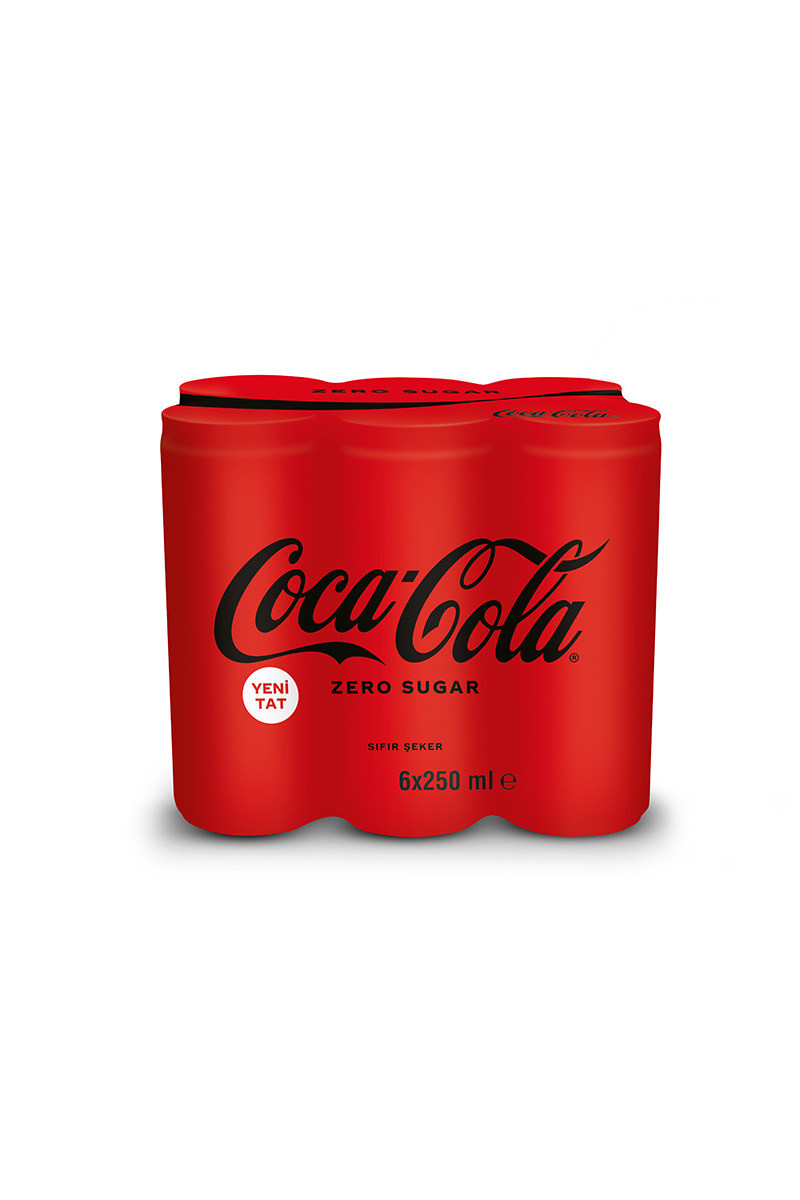 Coca Cola Zero Sugar 6X250 ml Kutu