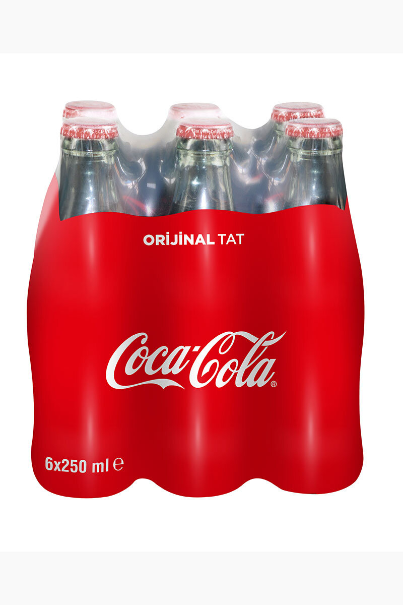 Coca Cola 6X250 ml Şişe