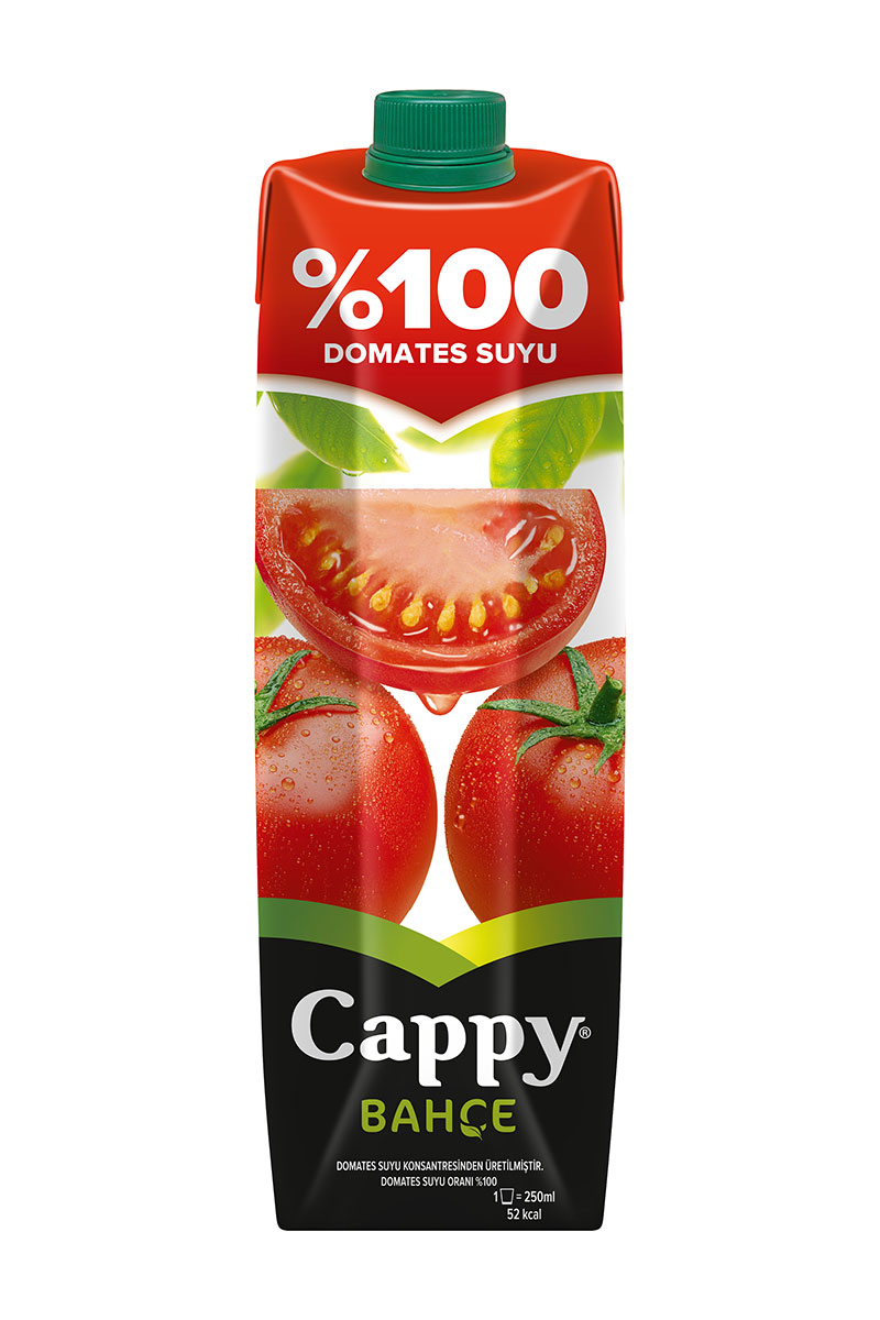 Cappy %100 Özel Domates Suyu 1 l