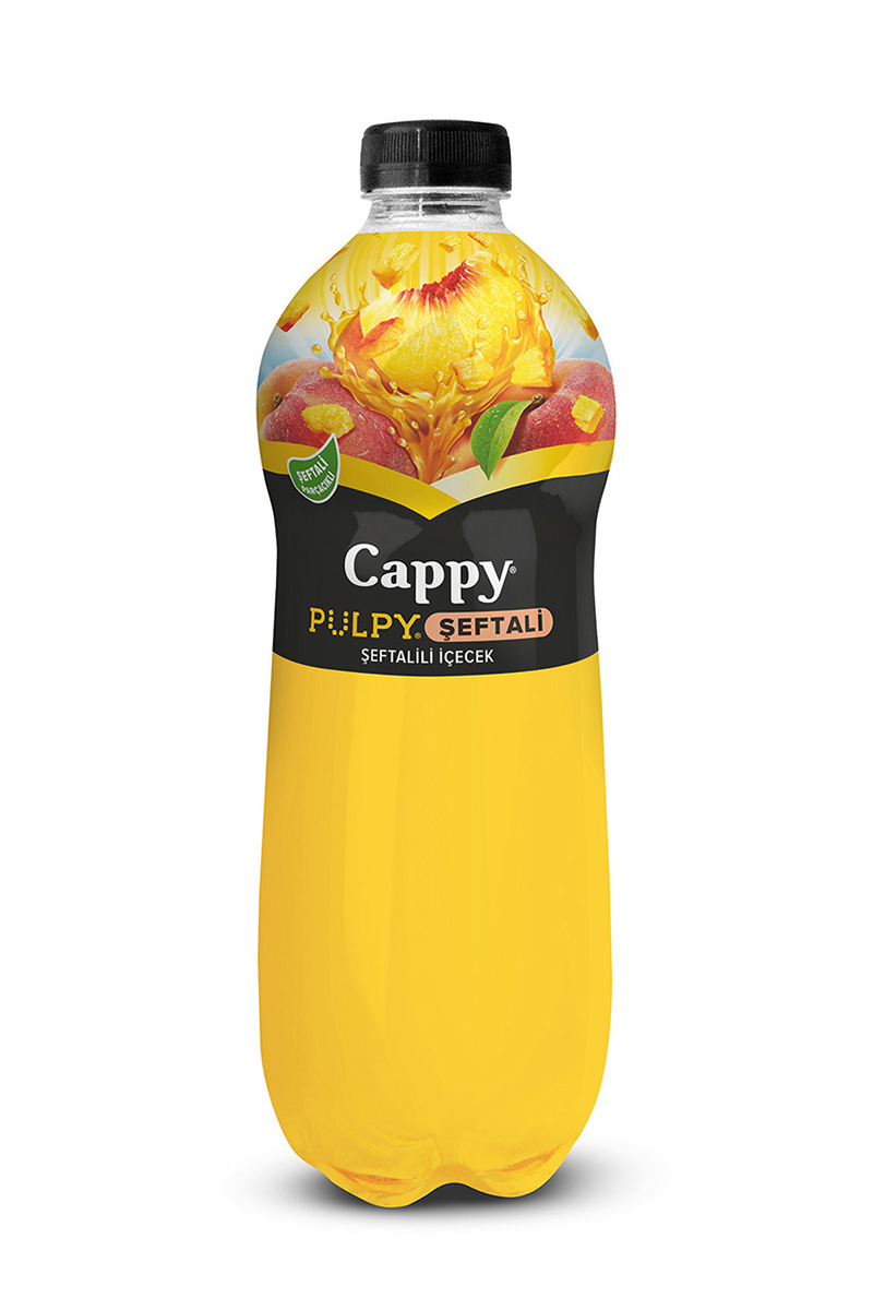 Cappy Pulpy Şeftali 1 l Pet