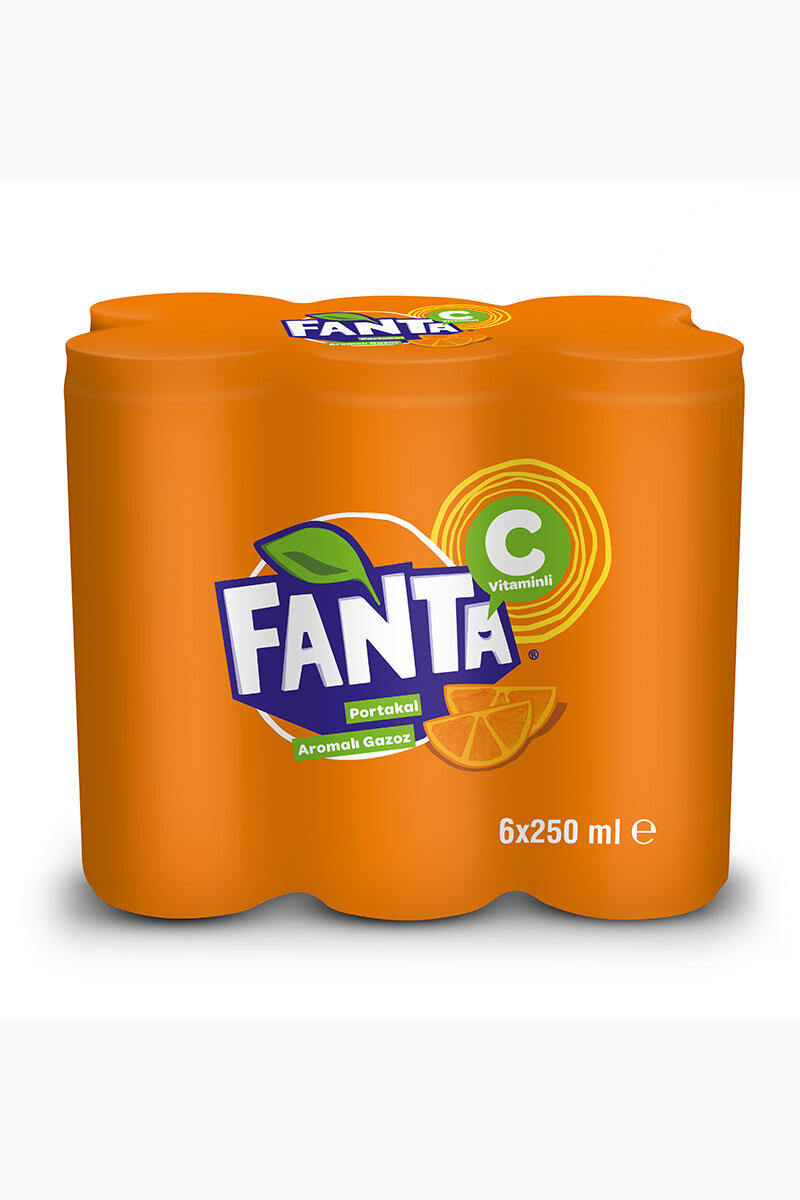 Fanta 6X250 ml Kutu