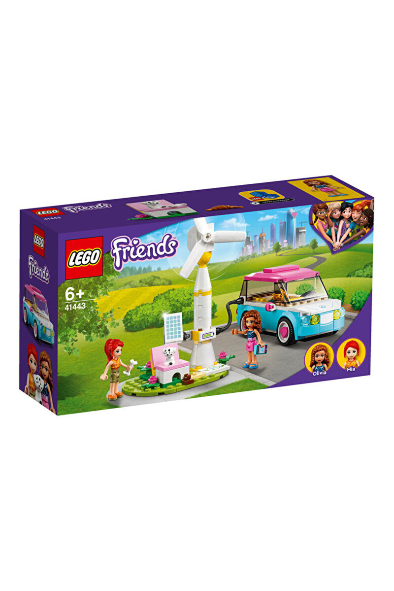 Lego Friends Olivia'nın Elektrikli Arabası 41443 Yapım Seti
