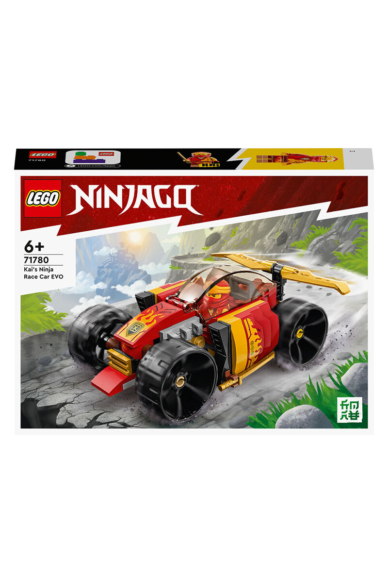 LEGO® NINJAGO® Kai'nin Ninja Yarış Arabası EVO 71780 Oyuncak Yapım Seti (94 Parça)