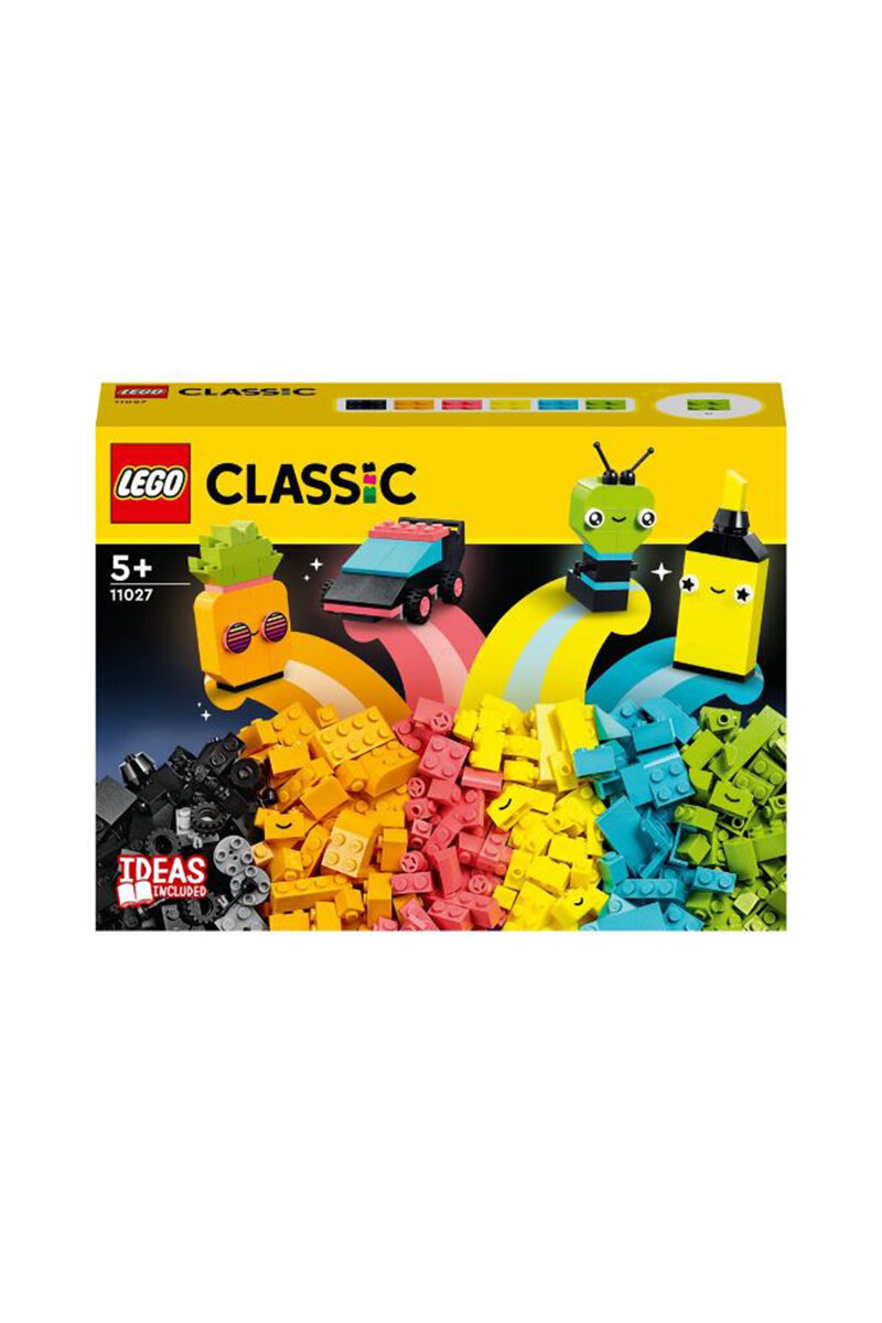 LEGO Classic Yaratıcı Neon Eğlence LMC11027