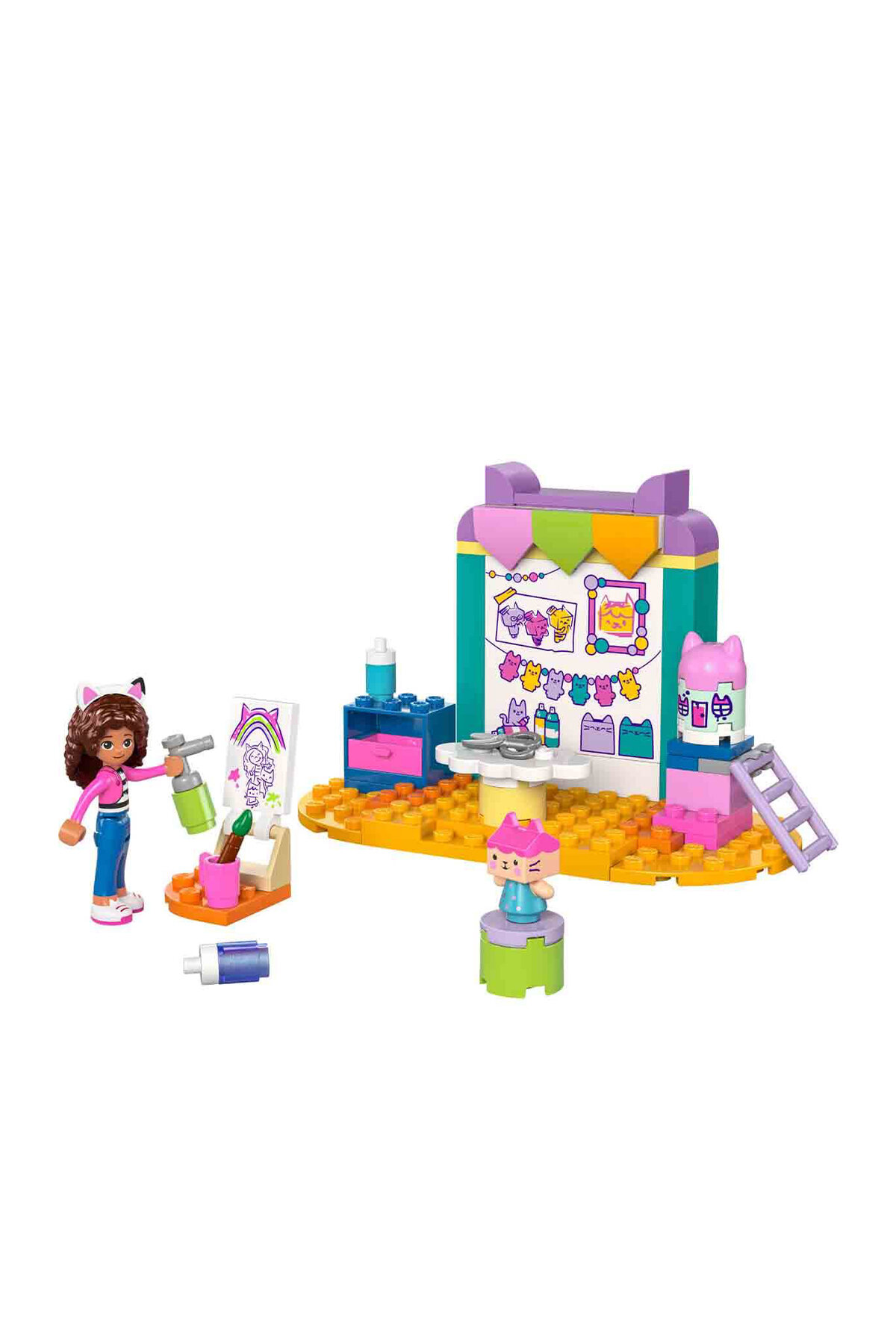 LEGO® Gabby’s Dollhouse Karton Yavru Kedi ile El Sanatları 10795