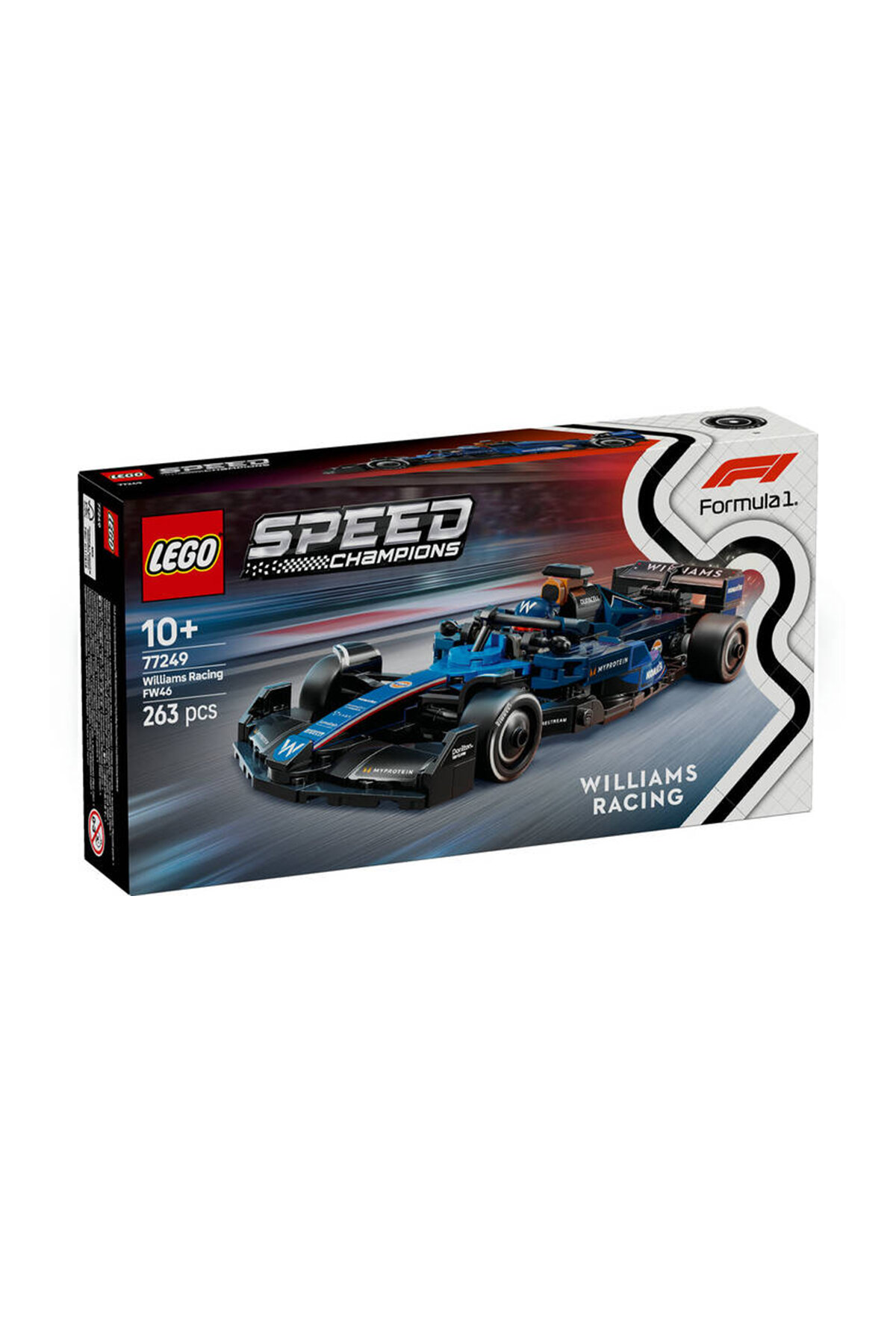LEGO Speed Champions Williams Racing FW46 F1® Yarış Arabası Araç Seti 77249