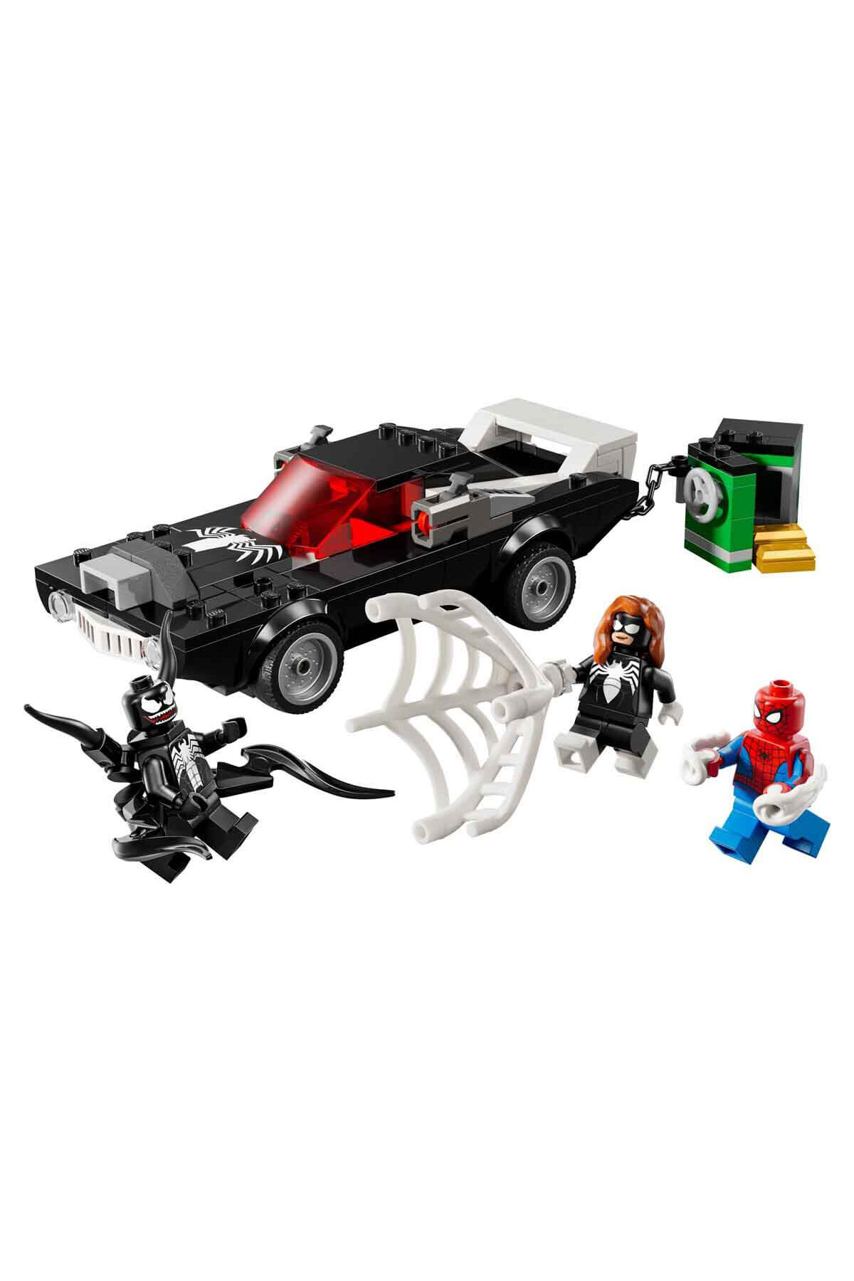 LEGO® Marvel Örümcek Adam, Venom Arabasına Karşı İnşa Edilebilen Oyuncak Araç Seti 76309