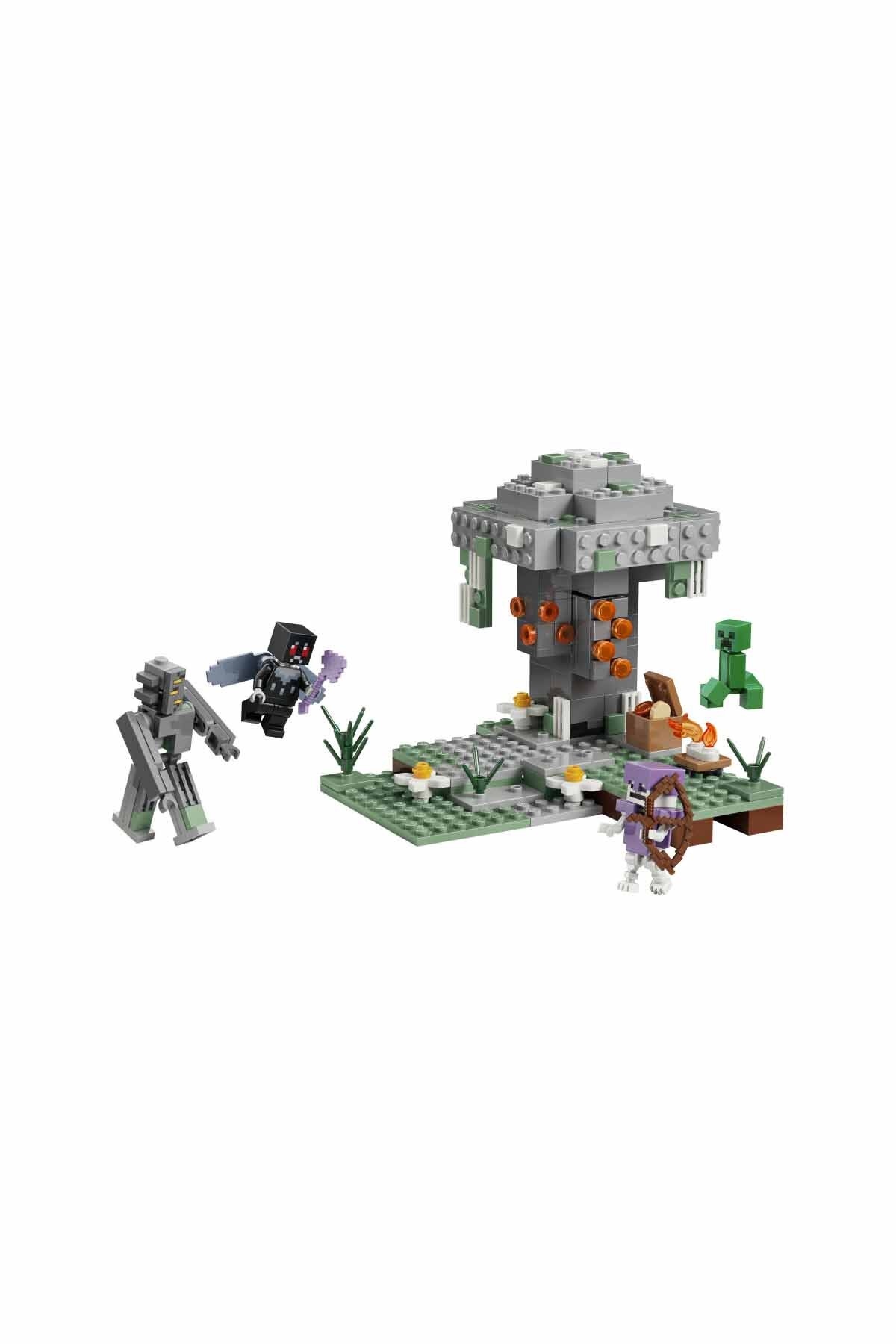 Lego Minecraft Solgun Bahçe 21586