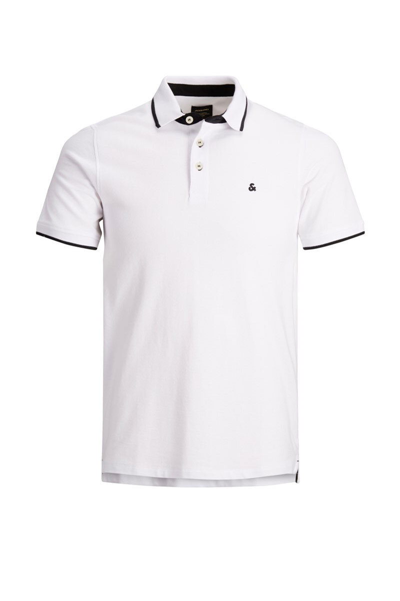 Jack&Jones Erkek Polo Yaka Tişört 12136668 White