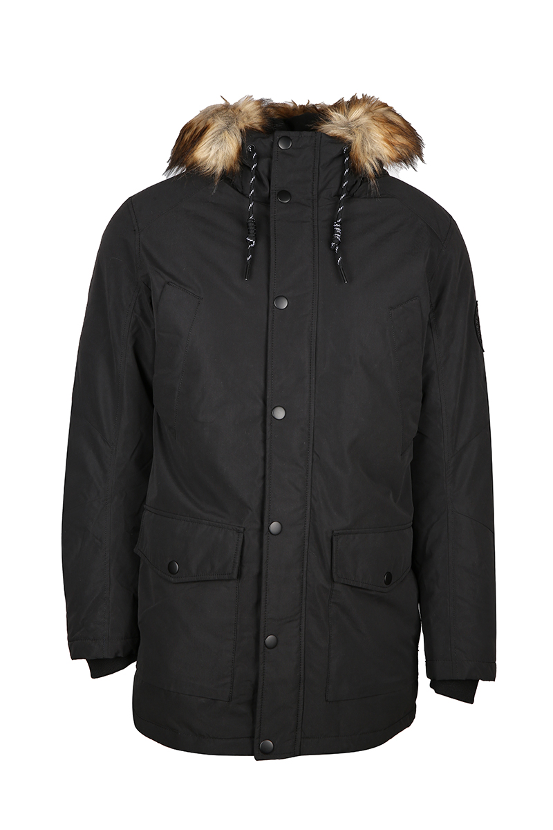 Jack Jones Erkek Kaban 12174383 Black