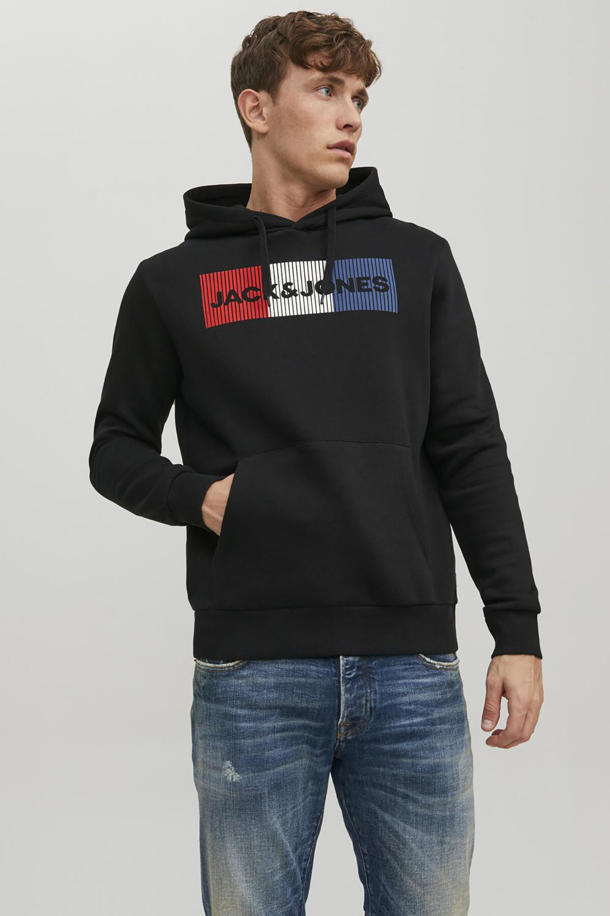 Jack&Jones Erkek Sweatshirt 12152840 Black