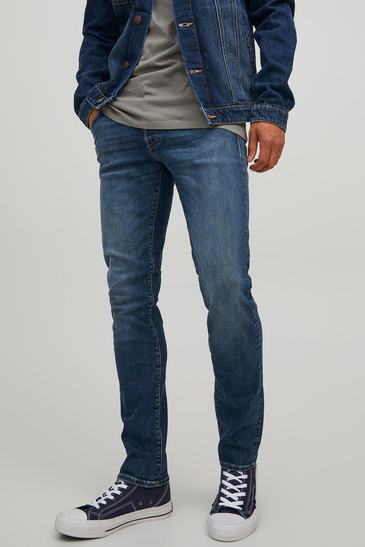 Jack Jones Glenn Erkek Kot Pantolon 12223628 BLUE