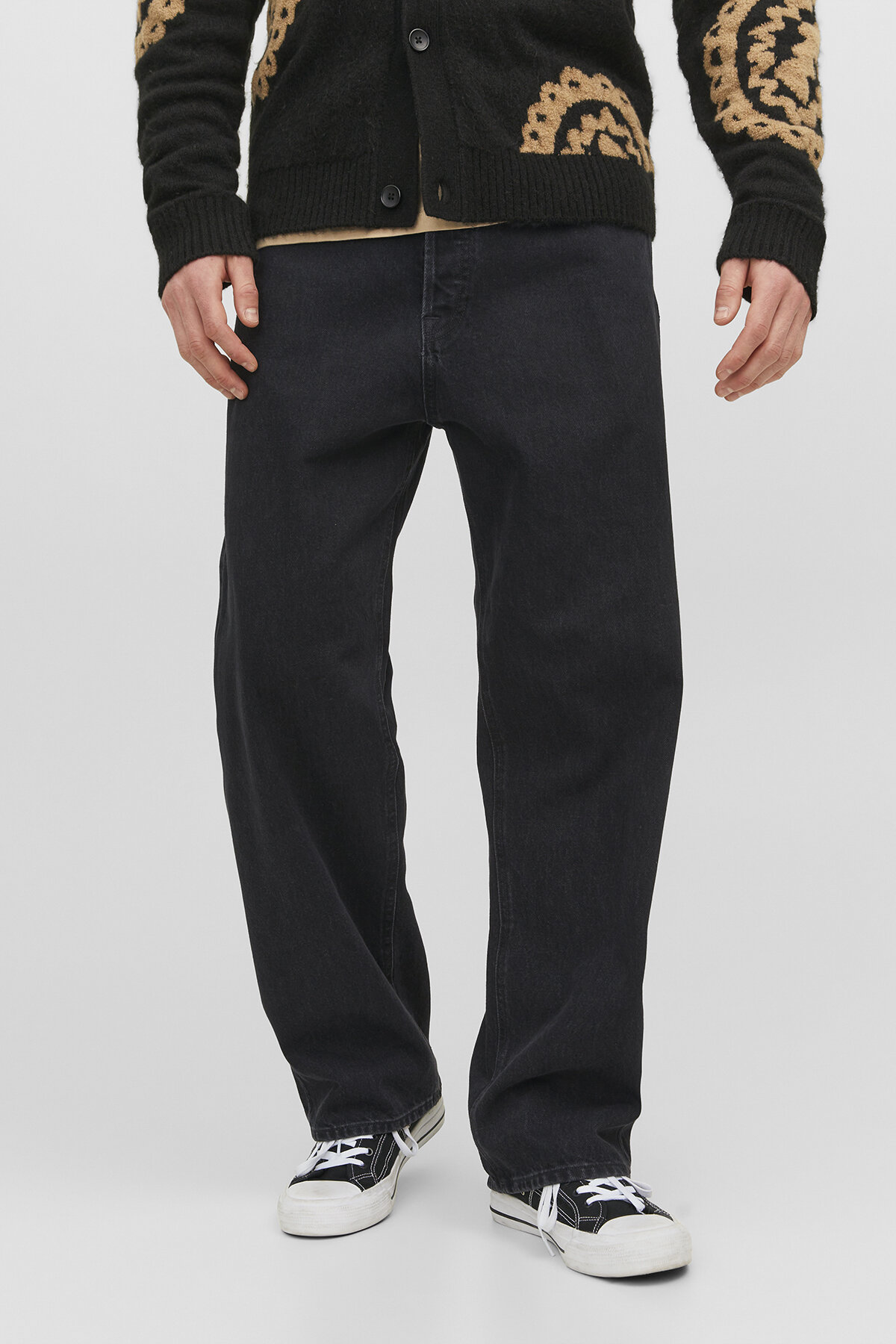 Jack&Jones Alex Erkek Kot Pantolon 12236089 BLACK DENIM